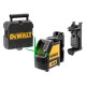 DeWALT DW088CG-XJ Kruislijnlaser Zelfnivellerend Groen