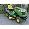 Gebruikt John Deere X 166 R Benzine Zitmaaier