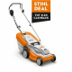 Stihl RMA 235 Li-ion accu, Accumaaier, met 2x accu AK 20 en lader AL 101