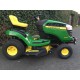 Gebruikt John Deere X 125 Zitmaaier 107 cm incl Mulch Hydro