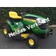 Gebruikt John Deere X 125 Zitmaaier 107 cm incl Mulch Hydro