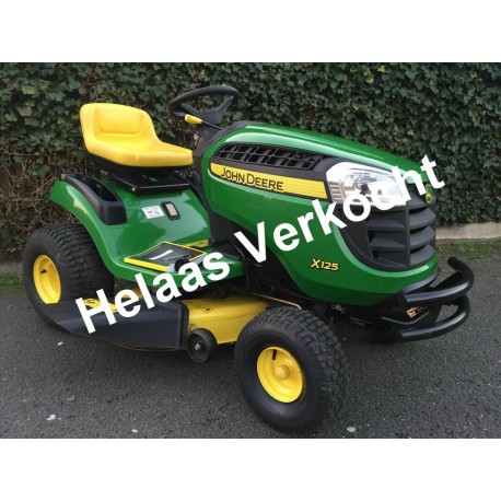 Gebruikt John Deere X 125 Zitmaaier 107 cm incl Mulch Hydro