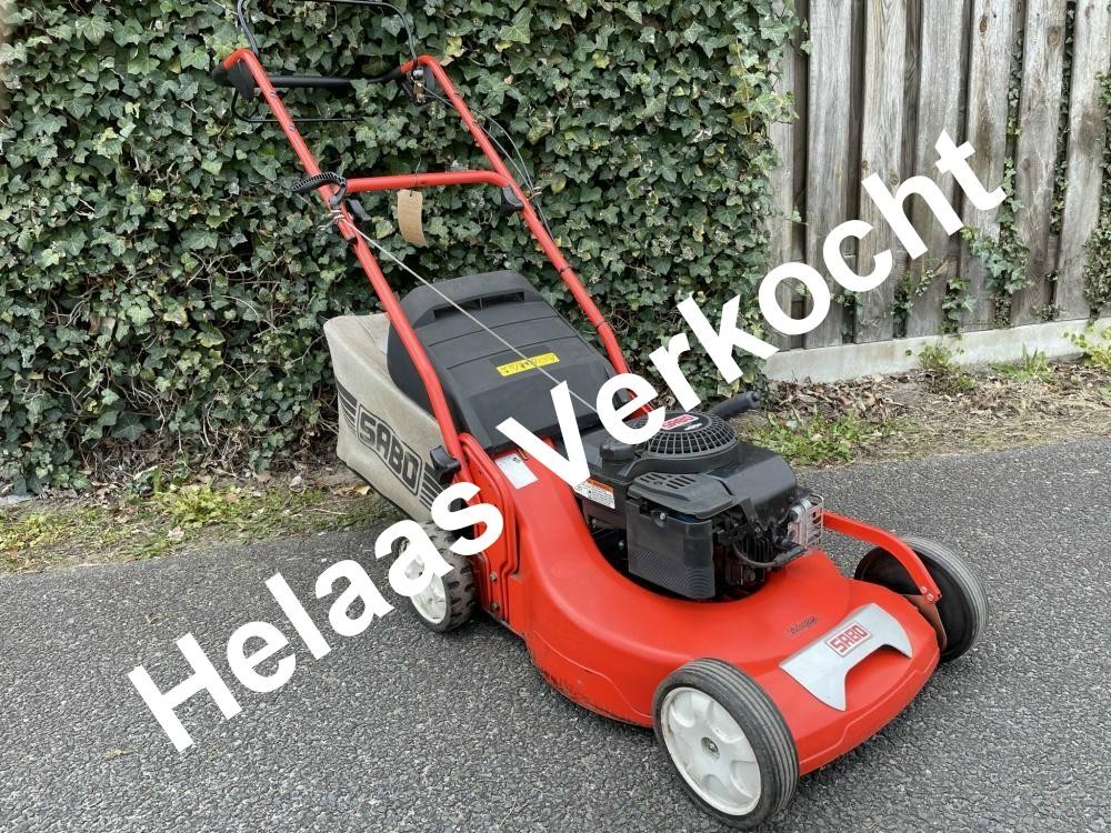 SABO benzine-grasmaaier 43-A Economy Turbostar met rijaandrijving