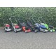 Diverse gebruikte benzine maaiers in de prijsklasse van € 150,- tot € 200,-